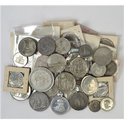 White Metal Medal Collection