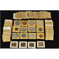 Large Collection Medals and Tokens
