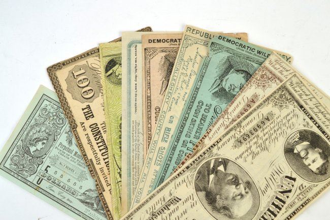 Greenback Political Note Collection
