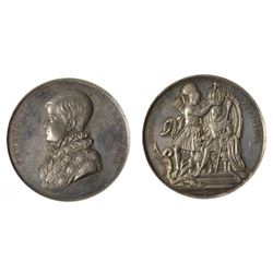 1841 Brazil Pedro II Coronation Medal