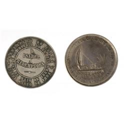 Brazil Abolition of Slavery Medalets