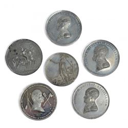 Brazil White Metal Medals