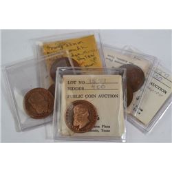 Brazil Pedro II Bronze Medalets