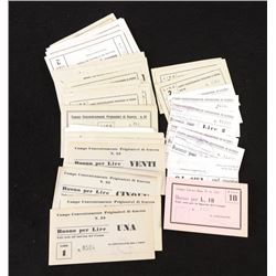 Italy Concentration Camp Money