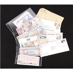 World Paper Money Specimen Notes