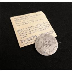 WWI POW Silver Badge