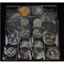 1969 US Apollo XI Silver Medals