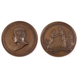 1883 U.S. John Fox Slater Bronze Medal