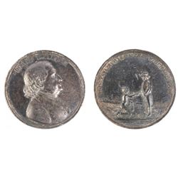 1850 US Isaac T Hopper White Metal Medal