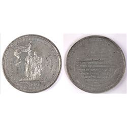 1840 US American Abolition Medal