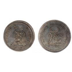 1808 Haiti Pattern Silver 30 Sols