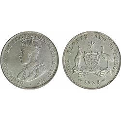 Australia, Florin, George V, 1933