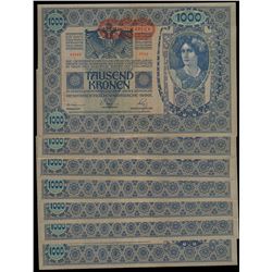 Austria, One Thousand Kornen, (1919) 65326/32 (R.60)