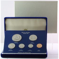 Malaysia, One Sen to Ringgit, 1981, Proof Set
