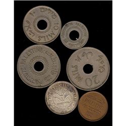 Palestine, One Mil to Fifty Mils, 1927 to 1940