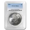 Image 1 : 1896 BU MORGAN DOLLAR PCGS MS-64