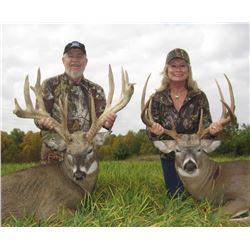 3-day/4-night Ohio Trophy Whitetail Deer Hunt for Two Hunters