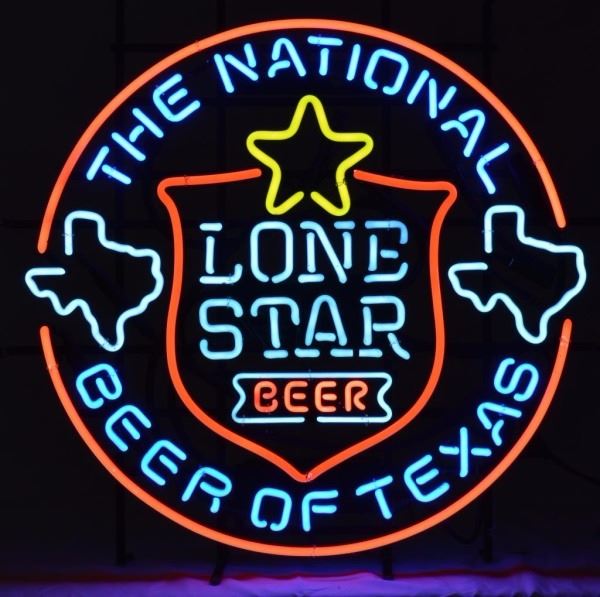 Don't Mess with Texas Lone Star Beer Neon Signs main image 0