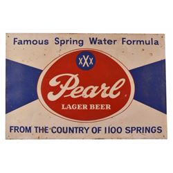 Pearl Beer Sign