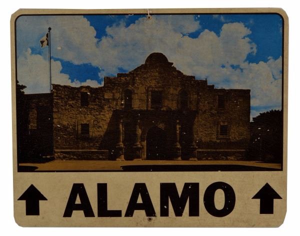 Vintage Alamo Sign