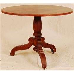 Texas Cherry & Walnut Center Table Attr to Jahn