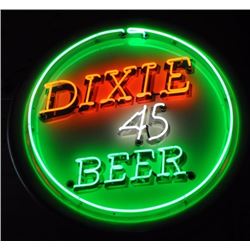 Dixie Beer Neon Beer Sign