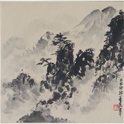 Watercolour on Paper Dong Shouping 1904-1997