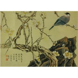 Watercolour on Silk Lu Xiaoman 1903 -1965