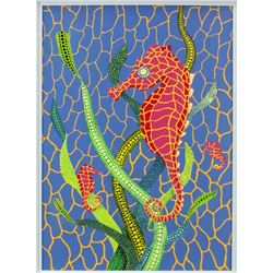 Attr. Yayoi Kusama  Acrylic on Canvas Japan 1929-