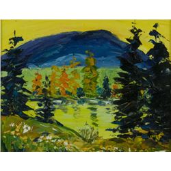 Attr. Frederick G. Banting Oil on Panel 1891-1941