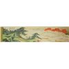 Image 14 : Watercolour on Paper Scroll He Haixia 1908-1998