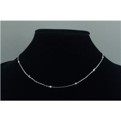 White Gold Diamond Necklace