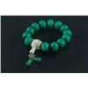 Image 2 : 2 Pc Chinese Turquoise-like Bracelet & Necklace