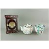 Image 1 : 3 Pc Jewellery Box & Porcelain Teapots Tongzhi MK