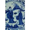 Image 2 : B&W Yuan/Ming Style Porcelain Saucer Xuande MK