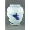 Image 3 : Chinese Kangxi Style Blue and White Porcelain Jar