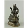 Image 2 : Chinese Ming Bronze Four Arms Seated Buddha