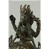Image 5 : Chinese Ming Bronze Four Arms Seated Buddha
