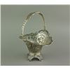 Image 2 : European Style Silver Cake Basket w/ Swing Handle