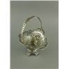 Image 5 : European Style Silver Cake Basket w/ Swing Handle