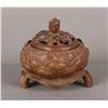 Image 2 : Chinese Bronze Lotus Censer with Lid Xuande Mark