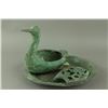 Image 4 : Han Style Bronze Carved Duck With Stand (Broken)