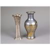 Image 1 : Set Two Chinese Silver and Zinc Vase