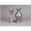 Image 2 : Set Two Chinese Silver and Zinc Vase
