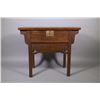 Image 1 : Chinese Elmwood Carved Altar Table w/ Drawer