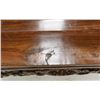 Image 17 : Chinese Rosewood Carved Opium Bed Inset Marble