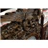 Image 19 : Chinese Rosewood Carved Opium Bed Inset Marble