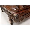 Image 20 : Chinese Rosewood Carved Opium Bed Inset Marble