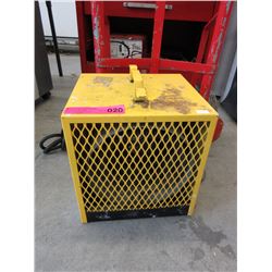Electric industrial fan heater - used