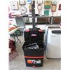 Image 1 : Rolling plastic tool case & contents - used